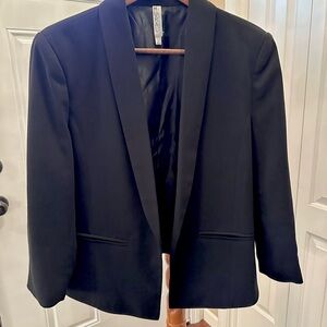 Mural Black Women's Blazer Jacket